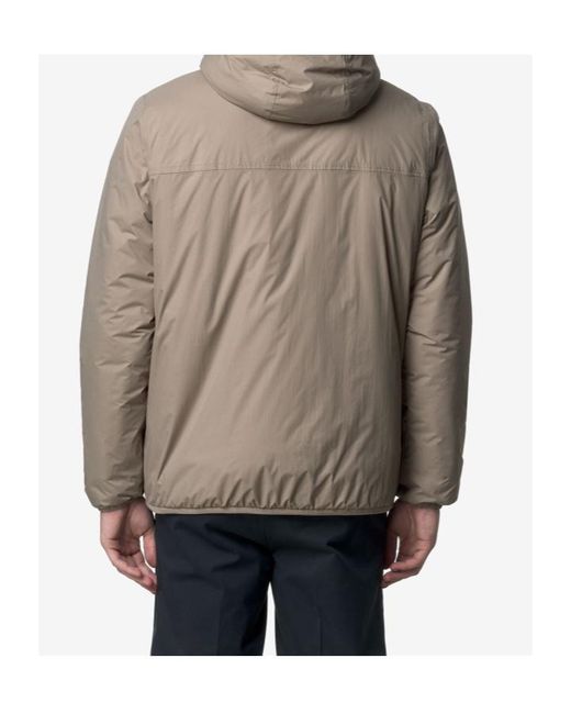 K-Way Brown Levrai 4.0 Claude Jacket for men