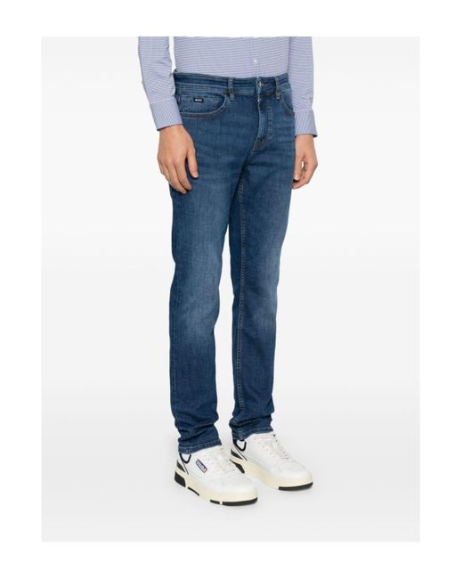 Boss Blue Boss Delaware Slim-Fit Jeans for men