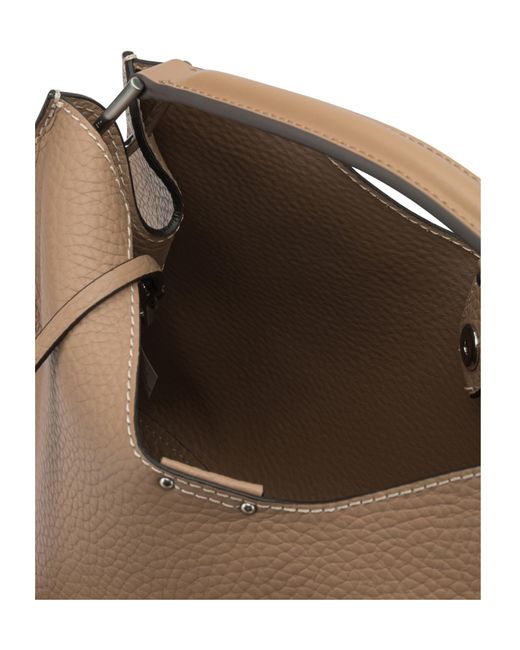 Gianni Chiarini Natural Top Handle Shoulder Bag
