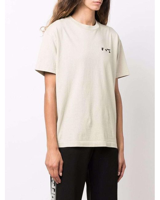 Off-White c/o Virgil Abloh White Hands Off Crewneck T-Shirt