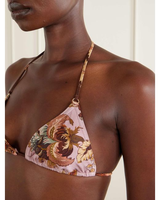 Zimmermann White Aster Bikini