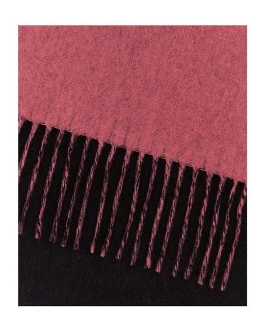 Vivienne Westwood Red Orb Fringe Scarf