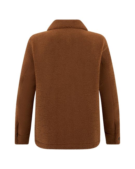Herno Brown Button-Up Coat for men