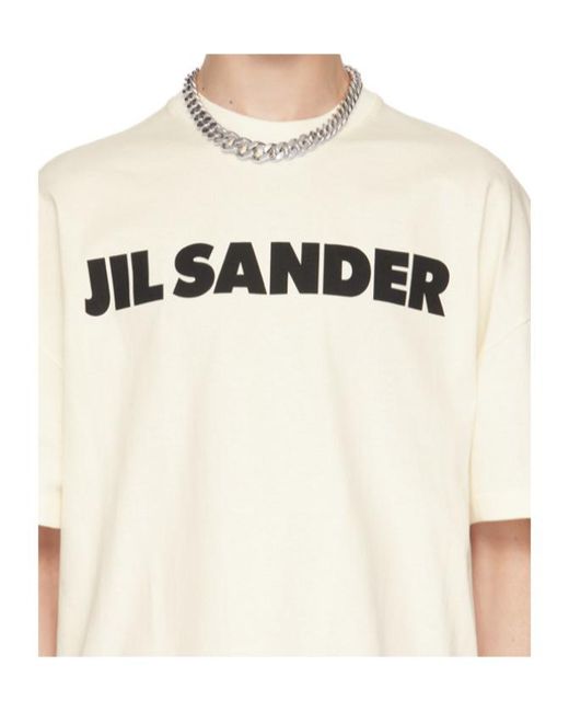 Jil Sander Metallic Necklace for men