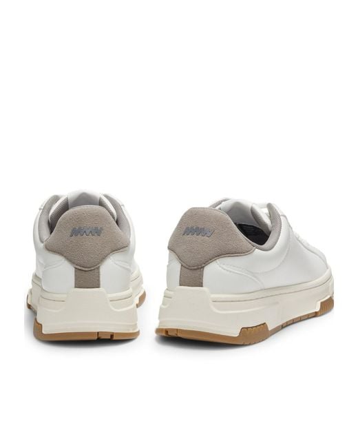 Boss White Trainers for men