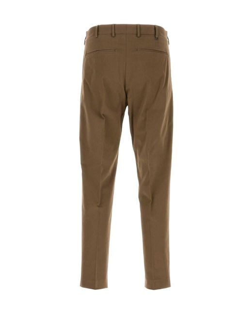 Pt Pantaloni Natural Pt Torino Rebel Flat Front Pants for men