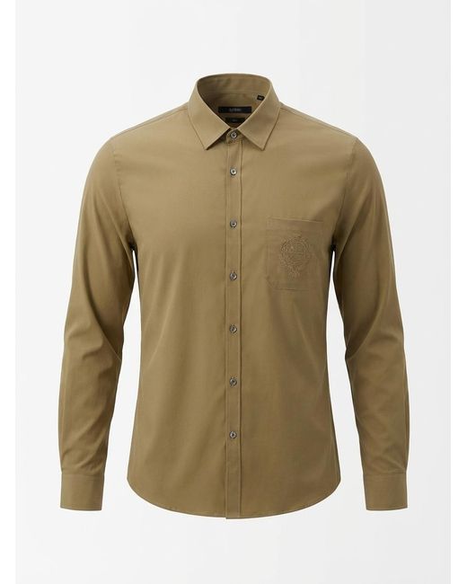 Gucci Green Button Shirt for men