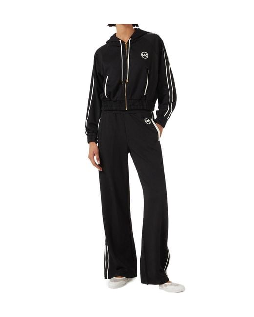 MICHAEL Michael Kors Black Zipper Sweatshirt
