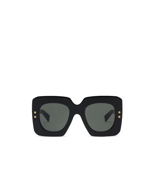 Balmain Black B-Bold Sunglasses