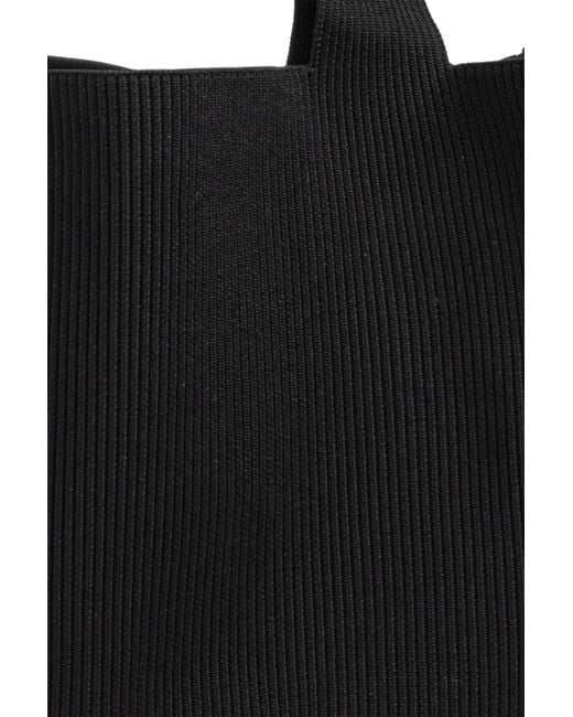 Samsøe & Samsøe Black Samsøe Samsøe Samira Ribbed Tote Bag