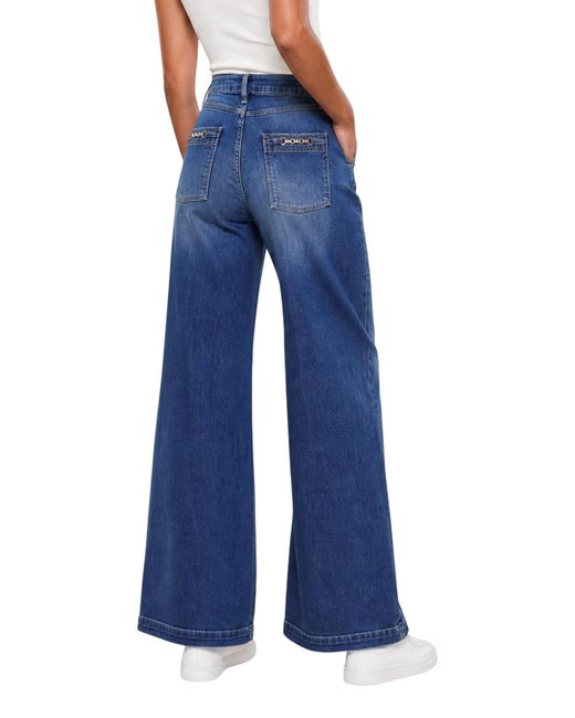 Guess Blue Belt-Loop Jeans
