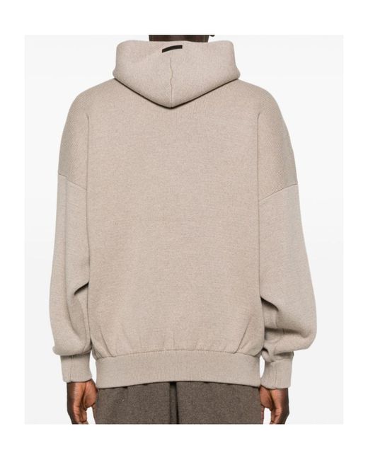 Fear Of God Natural Hooded Sweater for men
