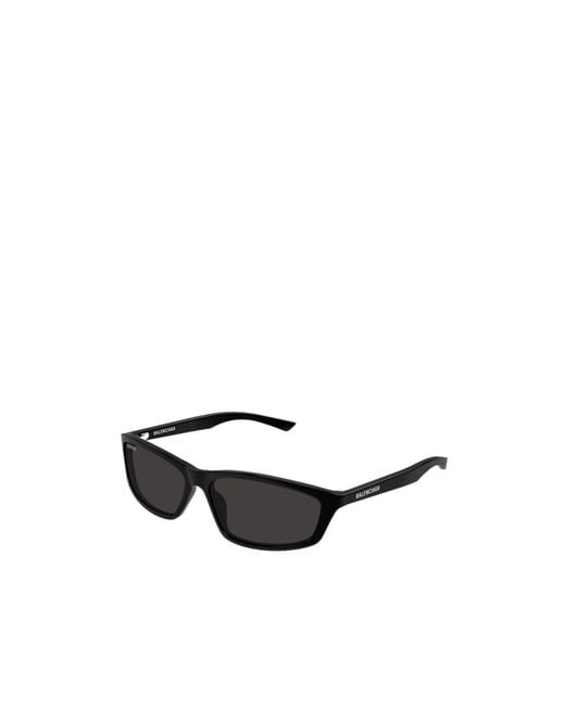 Balenciaga White Eyewear Rectangle-Frame Sunglasses for men
