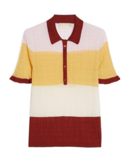 iBlues Orange Slim-Fit Polo Shirt