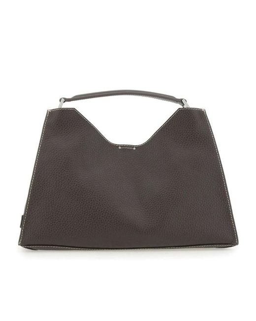Gianni Chiarini Gray Aurora Top Handle Bag
