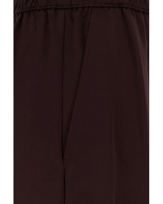 Tory Burch Brown Relaxed-Fit Pants