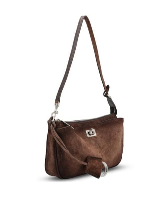 Balenciaga Brown Rodeo Shoulder Bag