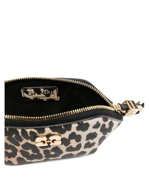 Ganni White Bou Coin Purse