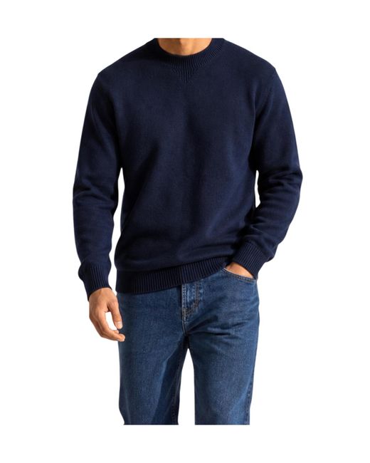 ARMANI EXCHANGE Blue Crew-Neck Sweater for men