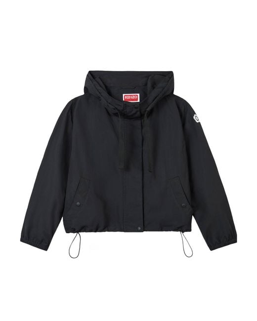 KENZO Black Boke Flower 2.0 Short Windbreaker
