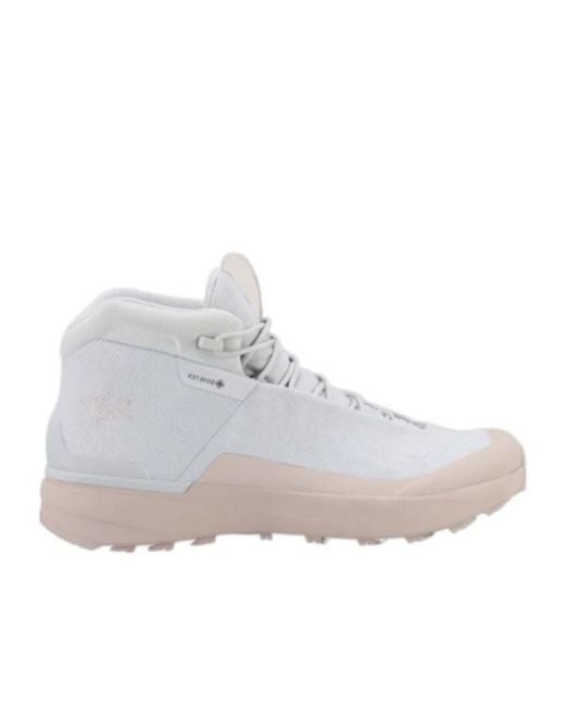 Arc'teryx Gray Gore-Tex Lace-Up Ankle Boots