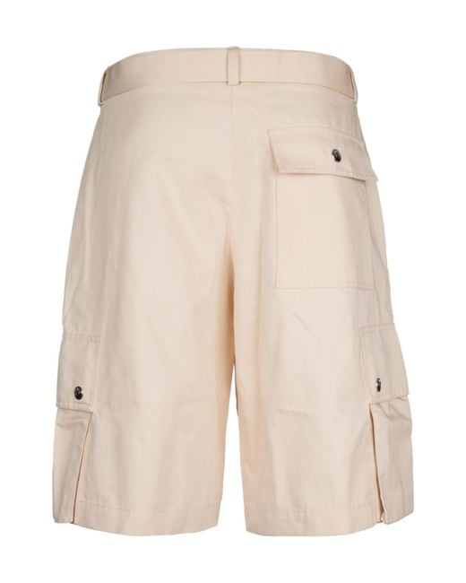 Jacquemus Natural Le Cargo Bermuda for men