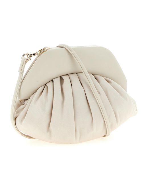 Vivienne Westwood Natural Orb Plaque Clutch Bag
