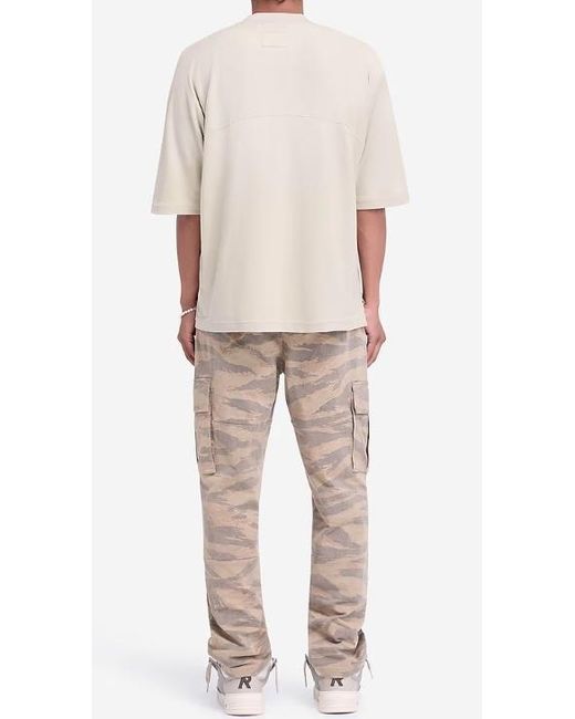 Represent White Seam-Detail T-Shirt for men