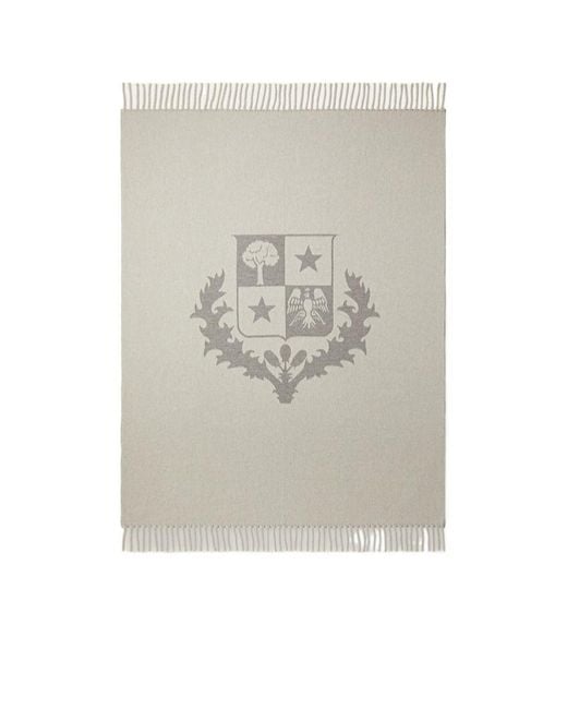 Loro Piana White Donegal Plaid for men