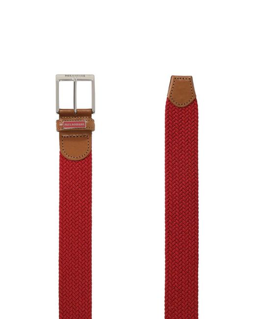 Paul & Shark Red Logo Belt