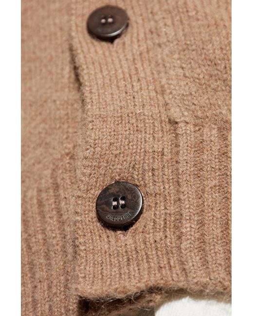 Jacquemus Brown Signature Cardigan for men