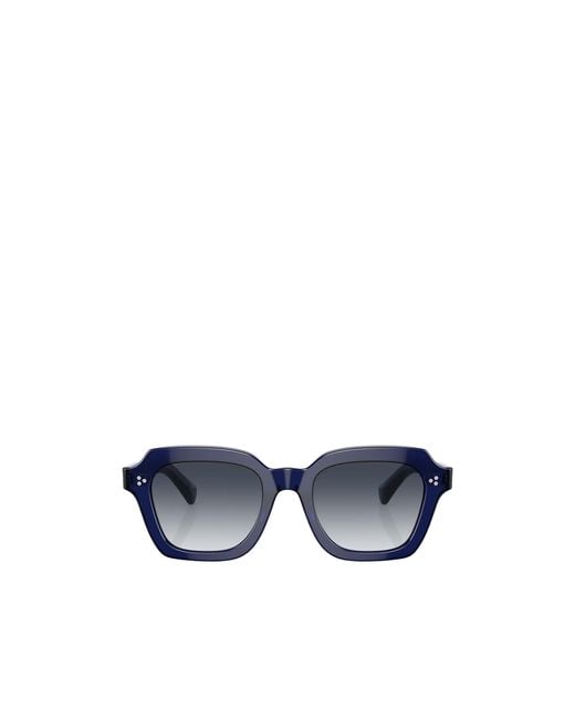 Oliver Peoples Blue Kienna Square-Frame Sunglasses for men