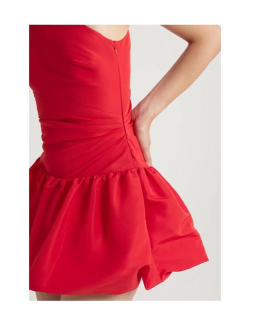 Patou Red One-shoulder Dress