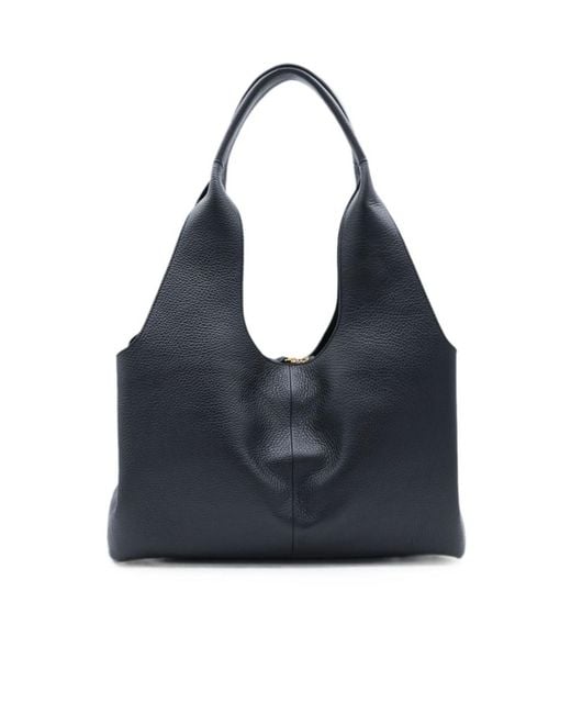 Coccinelle Blue Slouchy Shoulder Bag