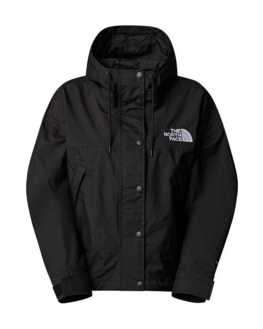 The North Face Black Logo Embroidered Hooded Jacket