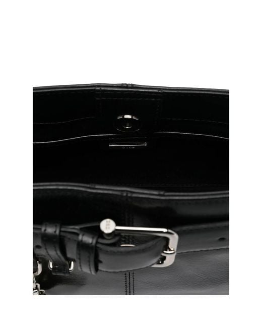OSOI Black Mini Brocle Shoulder Bag