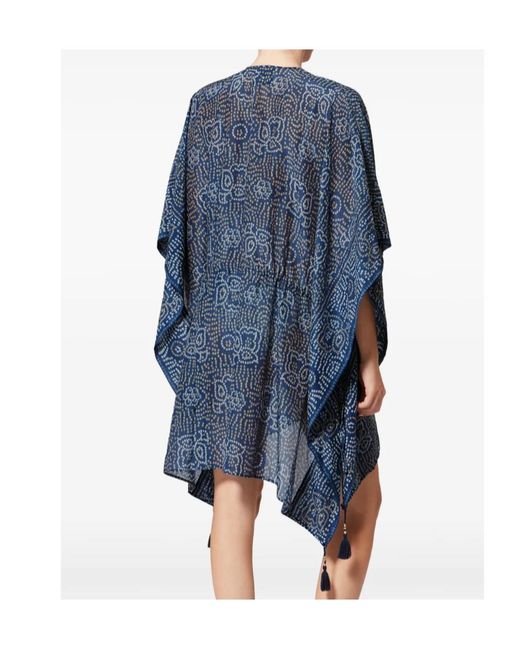 Isabel Marant Blue Loreliz Kaftan