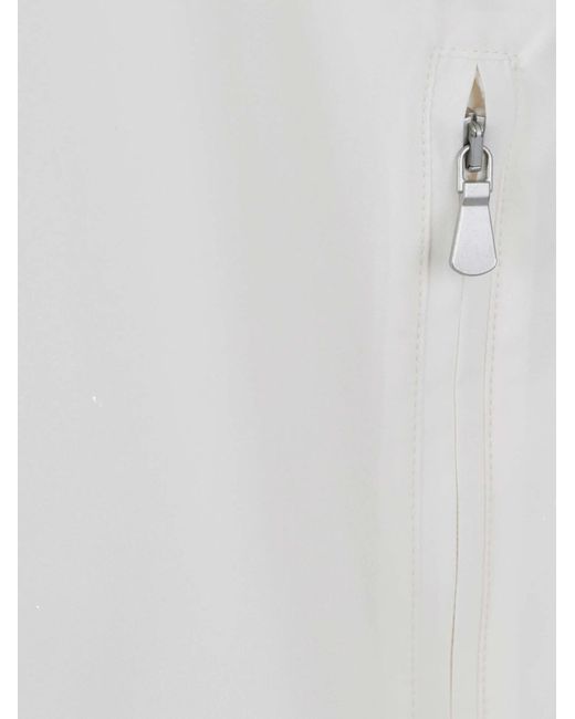Gran Sasso White Zip-Up Sweatshirt for men