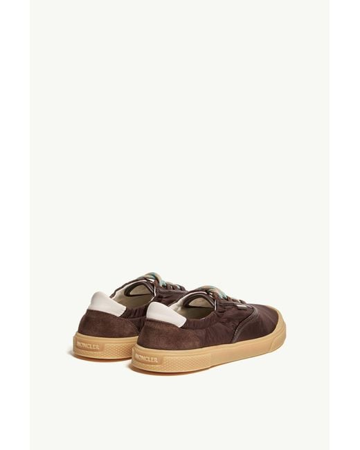 Moncler Brown Vera Leisure Sneakers for men