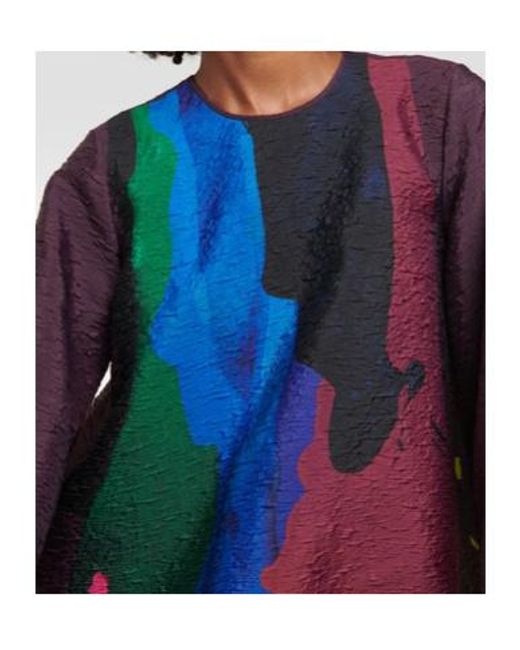 Roksanda Blue Printed Silk Blouse