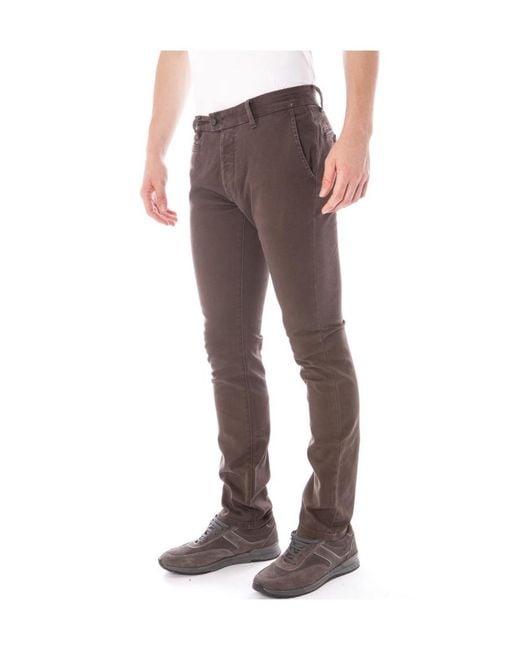 Armani Jeans Gray Cotton Jeans for men