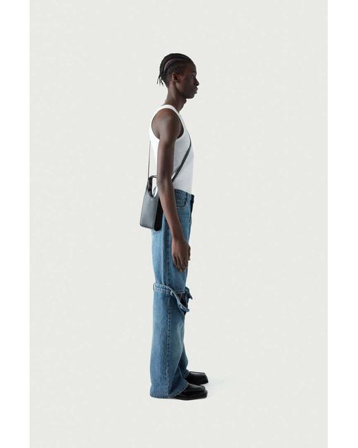 Coperni Blue Multi-Pocket Denim Trousers for men