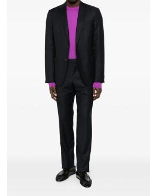 Tom Ford Pink Long-Sleeve Crew-Neck Sweater for men