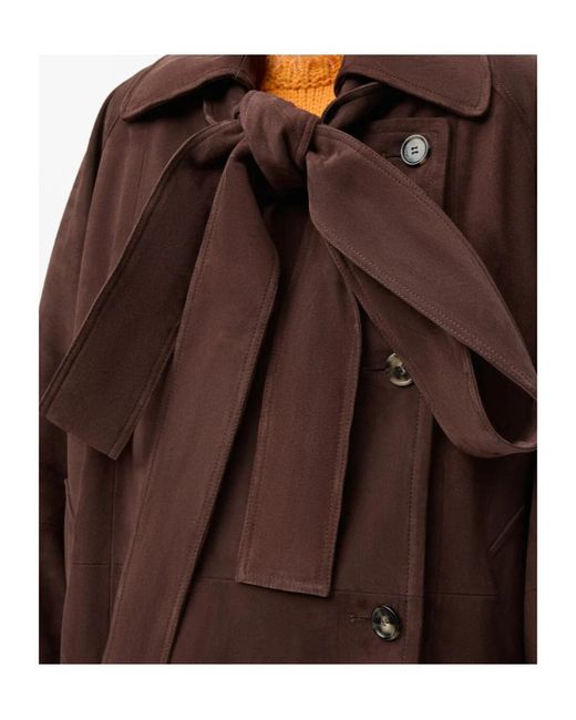 Loewe Brown Bow Jacket