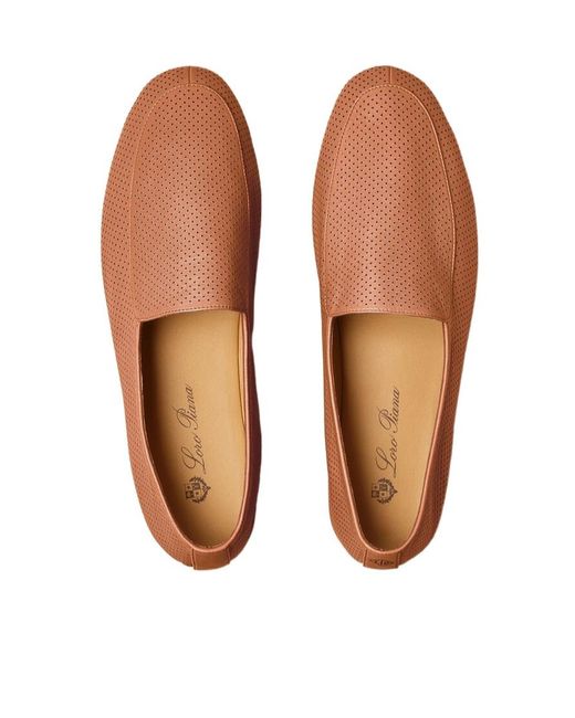 Loro Piana Brown Anton Walk Loafer for men