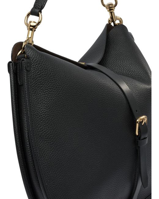 Etro Black Top Handle Shoulder Bag