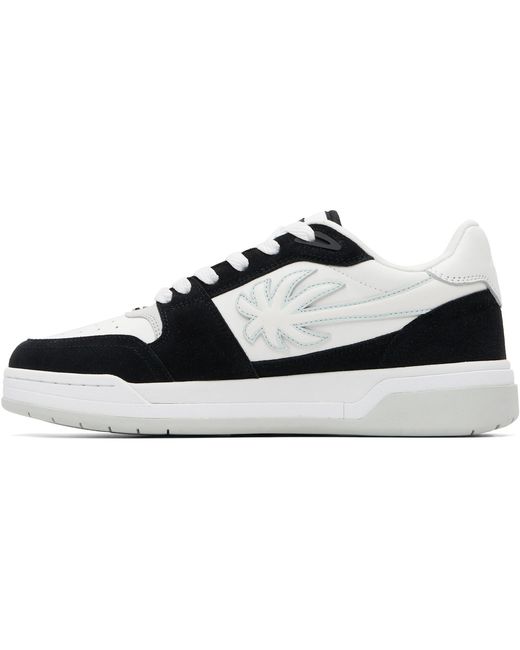 Palm Angels White Palm Basketball Sneakers for men