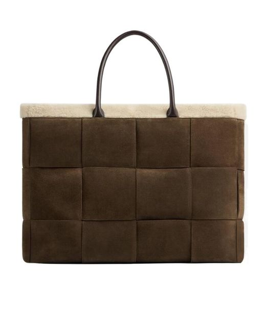 Bottega Veneta Brown Large Arco Tote for men