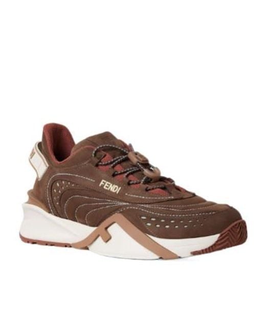Fendi Brown Sneakers