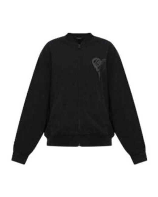 AllSaints Black Poster Graphic Sweatshirt